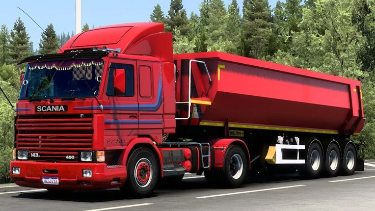 Scania 143H Truck + Interior v2.1 1.49.x